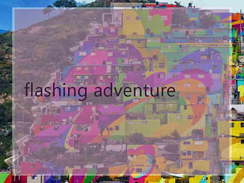 flashing adventure